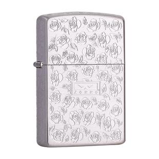 ZORRO佐罗官方二代正品煤油打火机防风99朵玫瑰生日送男朋友礼物