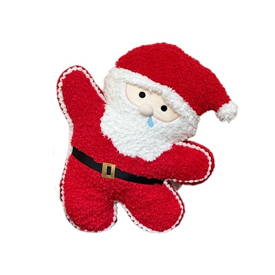 圣诞节氛围布置抱枕毛绒公仔礼物