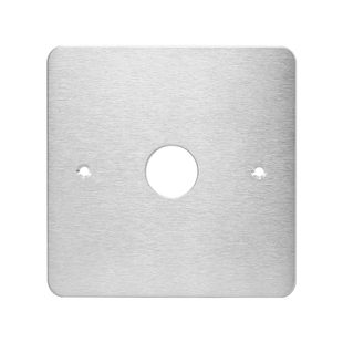 120型不锈钢地插盖板 86型地插底盒遮挡盲板 地插盖子 地插白板