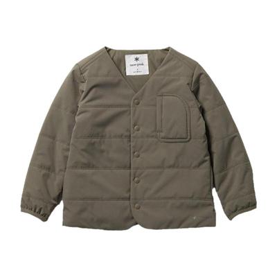 snowpeak雪峰2025秋冬Flexible灵动层儿童保暖开衫长袖童装上衣