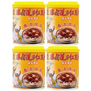 泰奇精品陈皮莲子豆沙粥即食速食绿豆汤200g*4罐 -MS