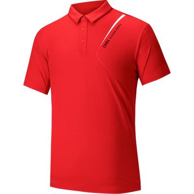 安踏男子冰丝短袖POLO衫