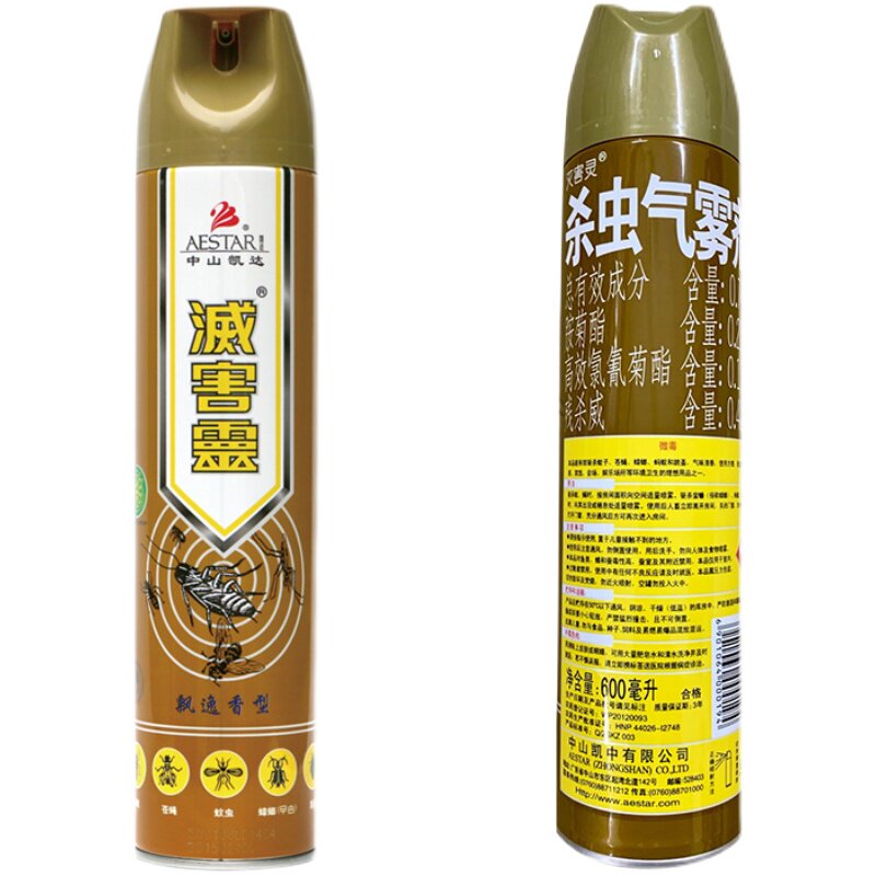 灭害灵杀虫气雾剂飘逸香型600ml