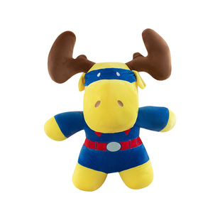 成龙历险记超级驼鹿同款可爱毛绒玩偶大号布娃娃生日礼物潮玩好物