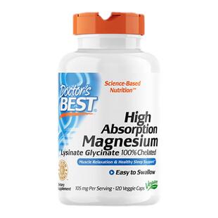 doctors best多特贝斯甘氨酸镁补充剂美国进口儿童青少年镁补剂