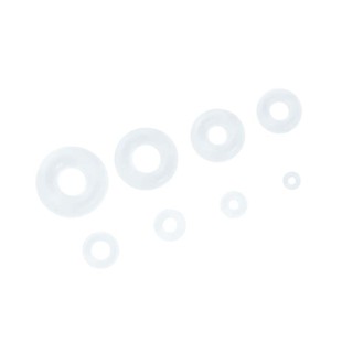 透明硅胶隔片2mm超薄水晶文玩手串珠子隔垫高端珍珠隐形进口垫片