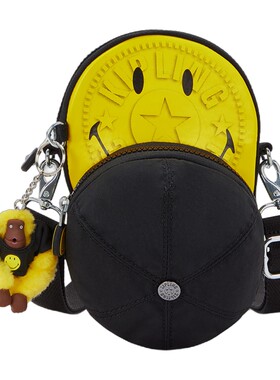 Kipling| Smiley 2026男女新款轻便可爱百搭斜挎包手机包|CAP BAG