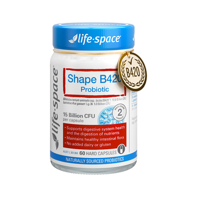 澳洲进口lifespace益倍适B420金标成人益生菌60粒胶囊肠胃活菌
