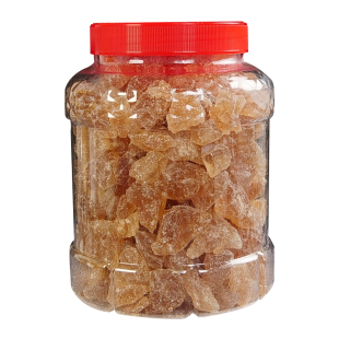 秐村六品云南多晶黄冰糖土老冰糖甘蔗冰糖大小颗粒冰糖1500克/罐