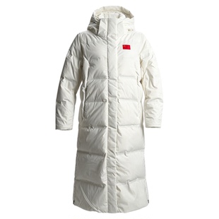 安踏全天候25冬立领防风透湿中长款鹅绒羽绒服女款162540908