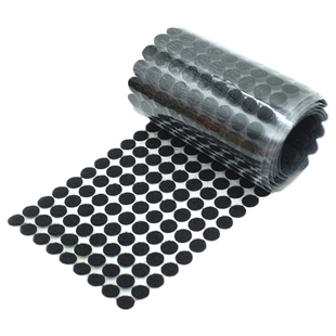 圆形魔术贴高粘度自粘带子母强力双面胶车用尼龙搭扣雌雄扣小圆点