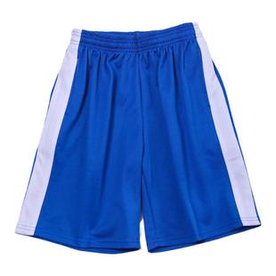 校服裤子宝蓝色一道杠宽白边五分短裤男女夏季薄初高中小学生校裤