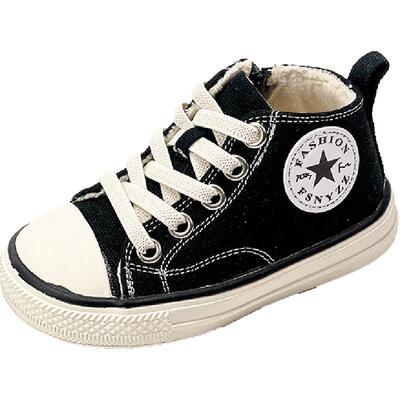 奇诺鼠宝宝冬季加绒学步鞋