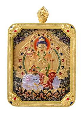 五台山新款唐卡五爷方形