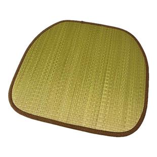 蔺草防滑凉席坐垫夏天然透气垫子家用草餐椅子椅垫办公室座垫久坐