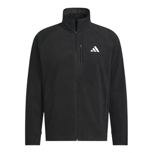 Adidas阿迪达斯加厚外套男女抓绒保暖防风早春复古夹克KF5212