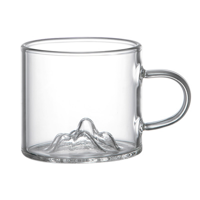 忆壶茶耐热山底小玻璃杯