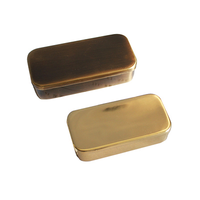 北欧美式正品进口黄铜小收纳盒