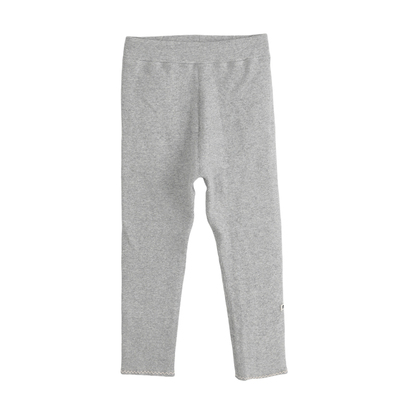 女童打底裤春秋冬款中厚抓绒纯棉儿童打底裤薄绒加厚外穿宝宝裤子