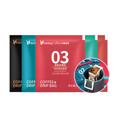 sinloy挂耳咖啡新鲜烘焙5杯尝新