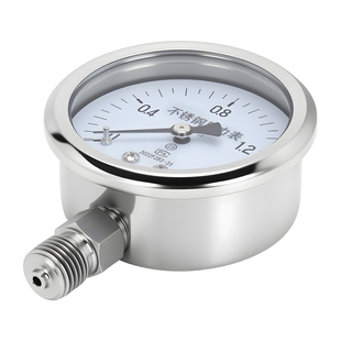上海仪川仪表 Y-60BF 304不锈钢压力表 耐高温耐腐蚀真空液压气压