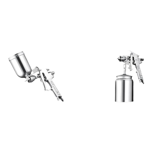 喷漆枪气动油漆喷壶气泵涂料喷枪上壶小型手动高雾化汽车喷漆工具