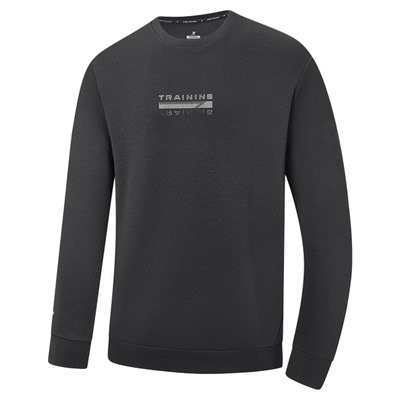 特步男子简约休闲运动套头卫衣