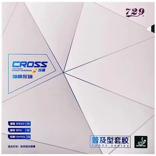 友谊729乒乓球拍胶皮普及套套训练单片装 GS胶胶纵横彩色乓反兵