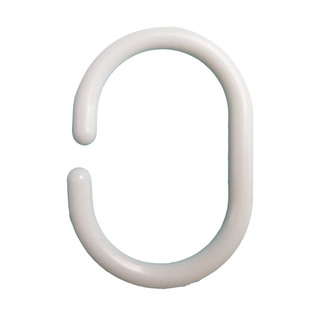 挂环浴帘挂钩钩子勾子门帘窗帘线帘吊环C型挂环圈圈加大加厚