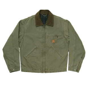 维托摩瑞巴恩风90S美式短宽版J97翻领工装J01底特律夹克