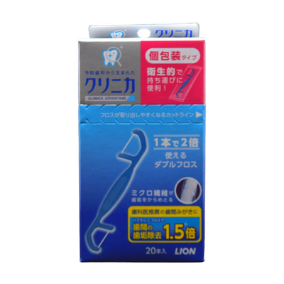 日本进口狮王牙线棒剔牙线牙签线