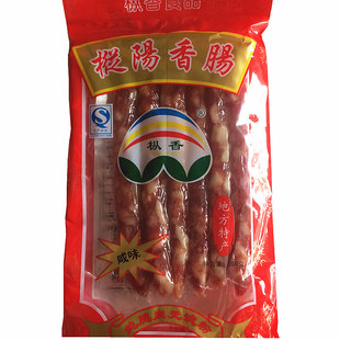 安徽安庆特产 正宗咸味广式枞阳香肠猪肉腊肠传统工艺制作 2袋装