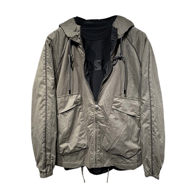 时尚潮牌连帽春秋款外套休闲夹克