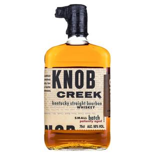 【诺布溪】波本威士忌 KNOB CREEK肯塔基威士忌洋酒750ml