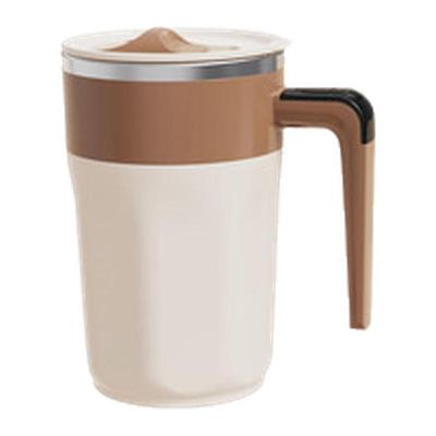 新款全自动搅拌杯充电式温度数显智能搅拌杯316不锈钢磁吸咖啡杯