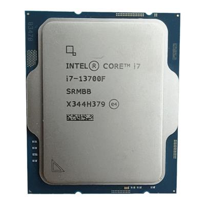 英特尔i7-13700F CPU散片处理器 不带核显 搭配B760M主板套装