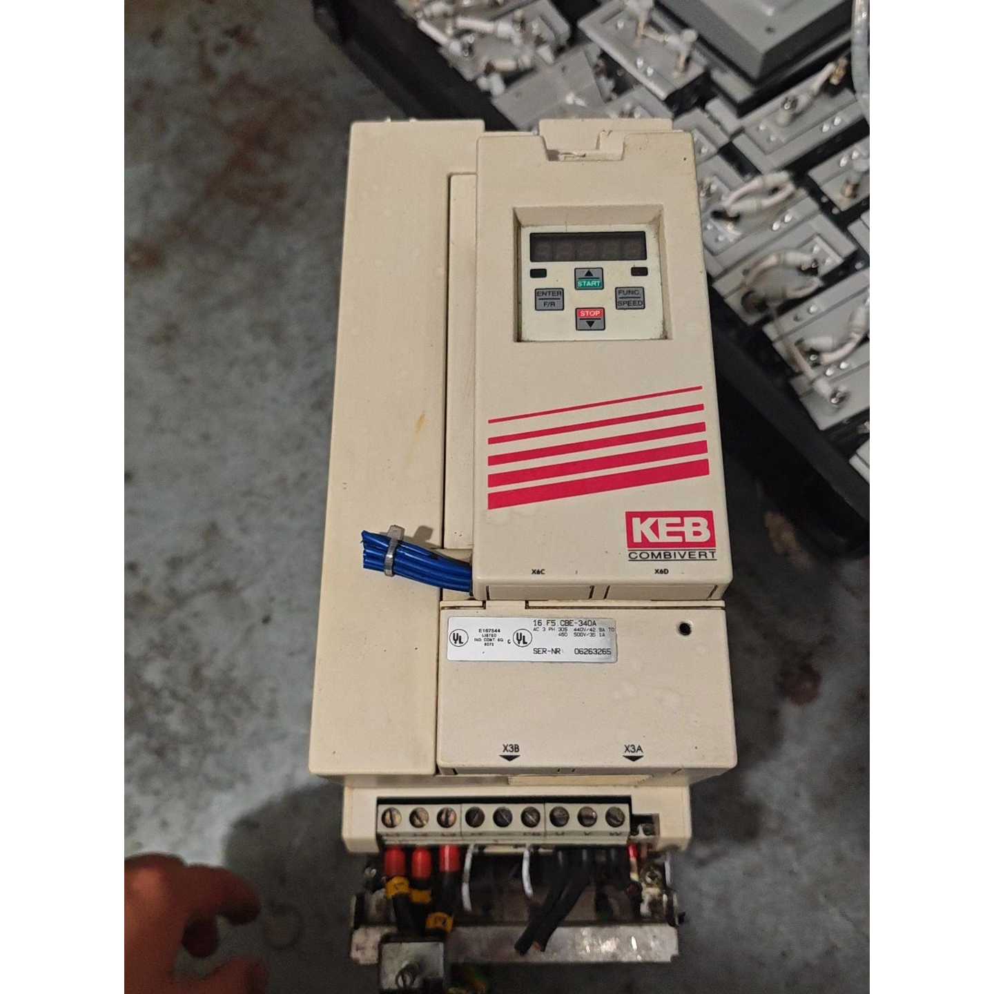 议价-KEB变频器 F5 CBE-340A 三相电 440V 输入