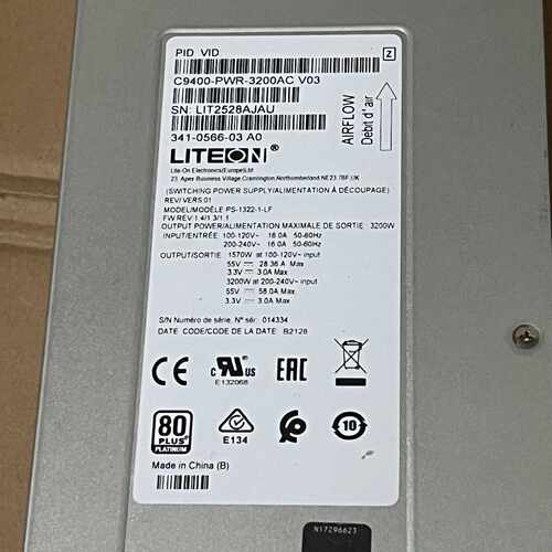 溢价-C9400-PWR-3200AC