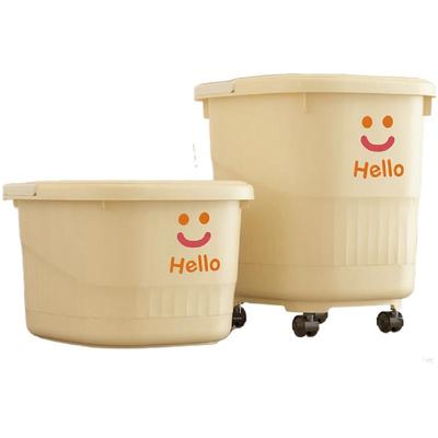 笑脸款可移动泡脚桶加深过小腿