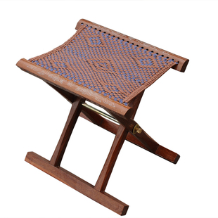 马扎折叠便携小实木凳子带靠背家用红木户外成人钓鱼山东送老人