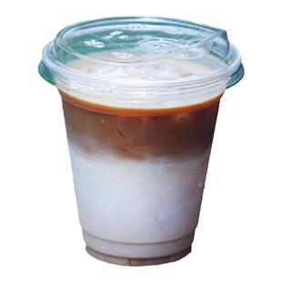 PLA环保可降解透明98口径冰杯咖啡奶茶饮料一次性外卖杯100个正品