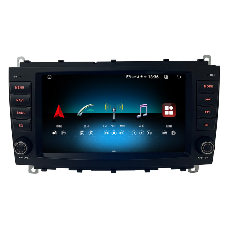 BenzSLKCLKCarplay导航一体机