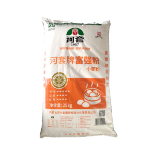 河套面/富强粉/ 内蒙古恒丰牌面粉25kg 高筋面粉 多用途通用粉