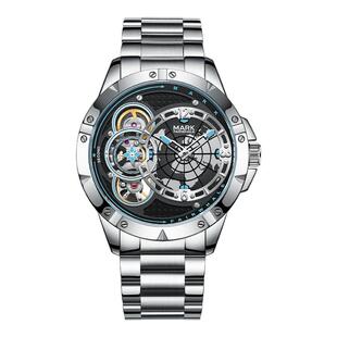 马克华菲名牌正品2026新款男士手表男款青少年全自动机械表送男友
