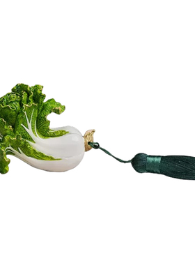 朱炳仁铜 手握百财家居饰品桌面装饰品白菜摆件手把件礼品工艺品