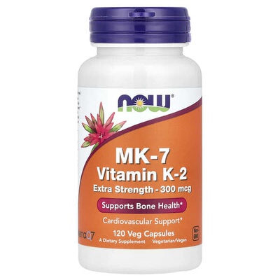NOW Foods诺奥MK7维生素K2引钙入骨强骨骼高浓度