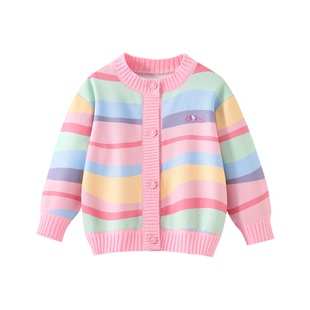 史努比女童毛衣开衫秋冬2025新款儿童休闲针织衫上衣宝宝加绒外套