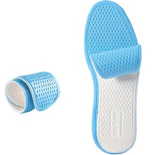 足力健光脚神器鞋垫女款乳胶不粘脚女生吸汗防臭防滑夏天超薄37码