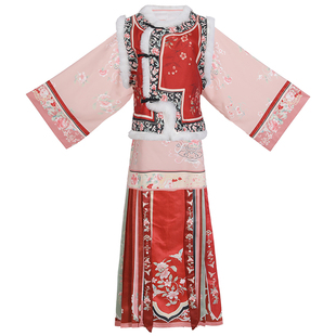 醉欢楼_青瓷暖香 原创格格服清汉女2025新款冬季清代成人加厚古装