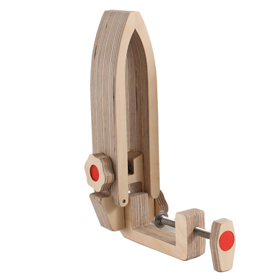 皮革手缝木夹俄罗斯桦木板带G夹